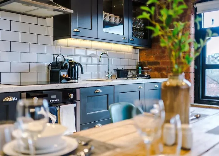 아파트 Modern 2-bed Flat In - Sleeps 6 리즈