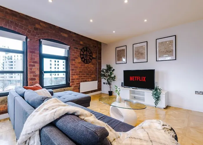 Modern 2-bed Flat In - Sleeps 6 아파트